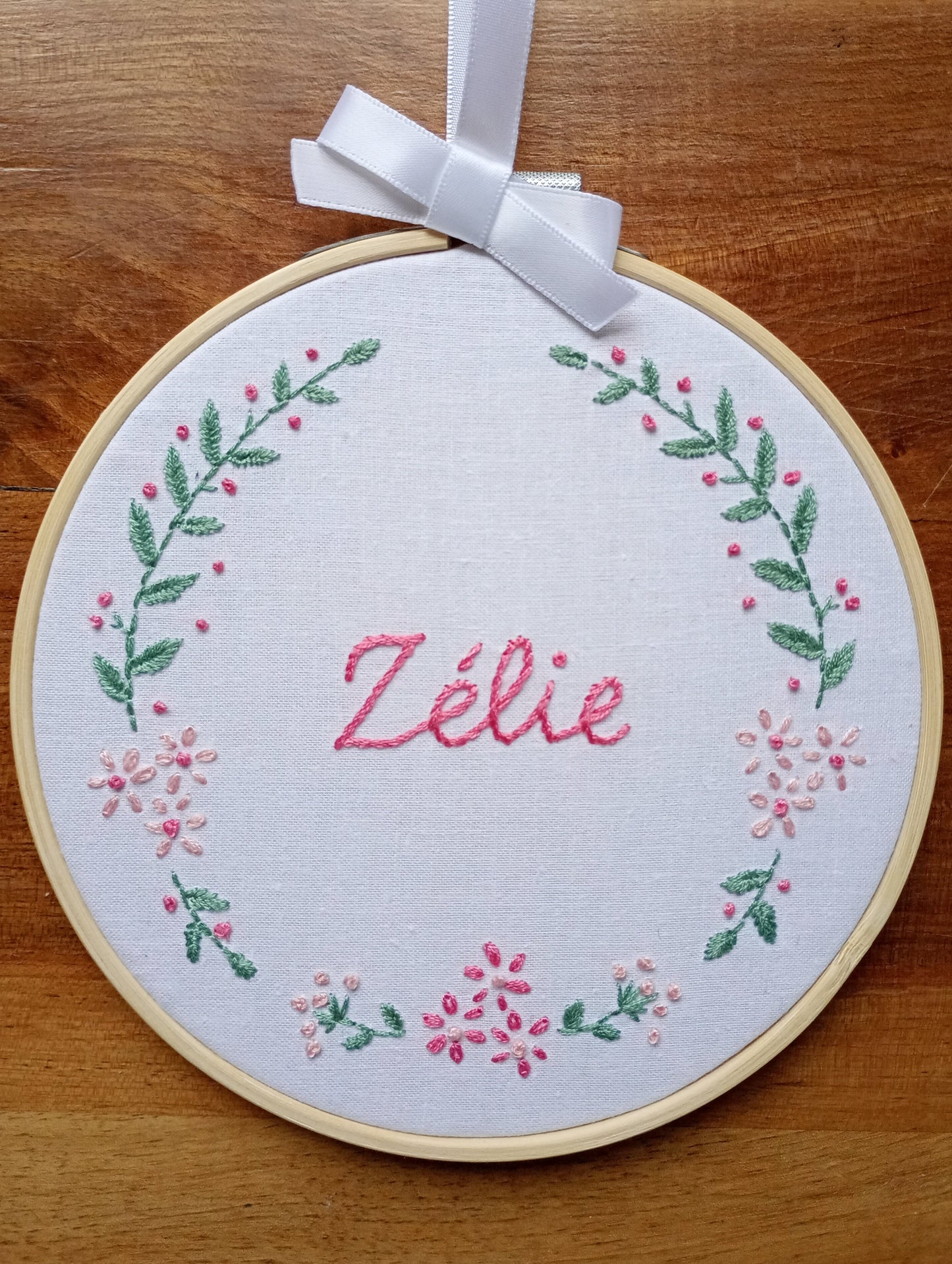 Couronne de fleurs Zélie