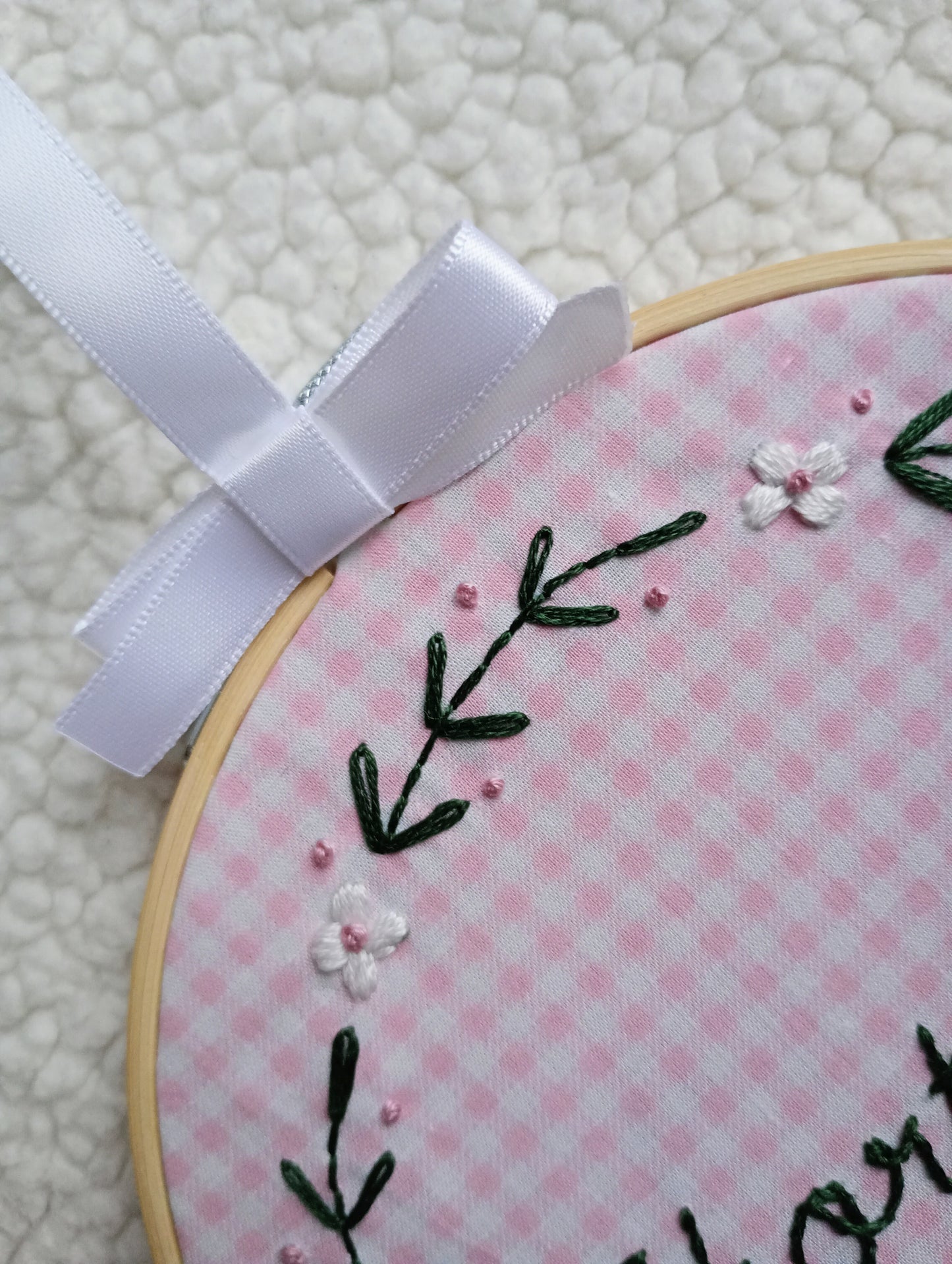 Couronne de fleurs Hortense